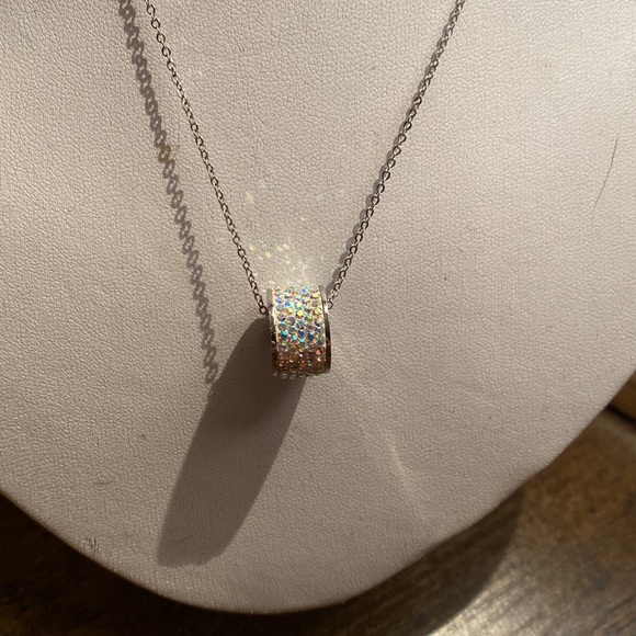 Rhinestone Necklace - Picture 2 of 3